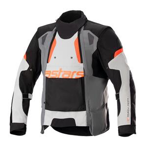 ALPINESTARS ROAD  HALO DRYSTAR JACKET DARK GRAY/ICE GRAY/BLACK