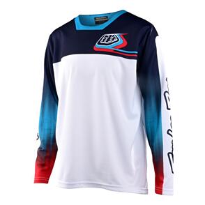TROY LEE DESIGNS 2023 YOUTH SPRINT JERSEY JET FUEL WHITE