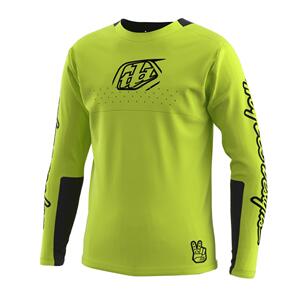 TROY LEE DESIGNS 2023 YOUTH SPRINT JERSEY ICON FLO YELLOW