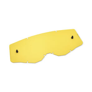 FOX RACING MOTO MX24 YTH MAIN LEXAN LENS-NM-YELLOW