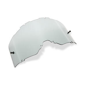 FOX RACING MOTO MX24 AIRSPACE/MAIN INJ LENS-LIGHT GREY