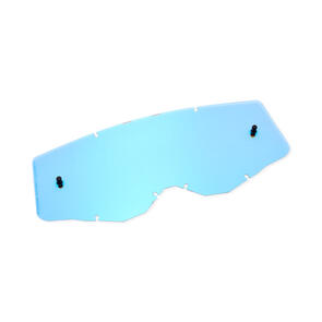 FOX RACING MOTO MX24 YTH MAIN LEXAN LENS-MIRROR-BLUE