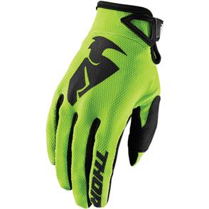 THOR MX 2025 YOUTH SECTOR GLOVES ACID 