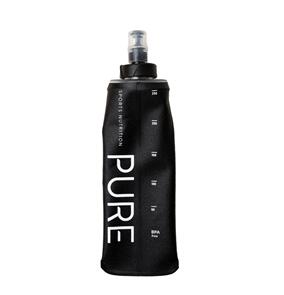 PURE PURE BRANDED 250ML SOFT BOTTLE BLACK