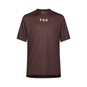 FOX RACING 2025 MTB RANGER SS JERSEY WORDMARK-COCOA