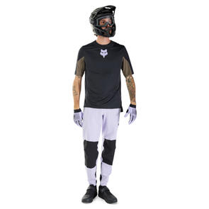 FOX RACING MTB DEFEND SS JERSEY AND PANTS PARK BLACK