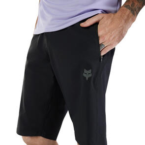 FOX RACING MTB RANGER SHORT W/LINER-BLACK