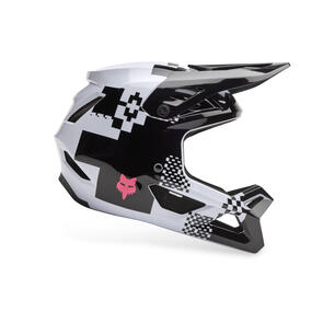 FOX RACING MTB RAMPAGE DIGI IMAGE HELMET CE/CPSC BLACK/WHITE