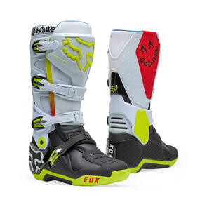 FOX RACING MOTO MX MOTION HELLO FUTURE BOOT RED/BLACK/WHITE