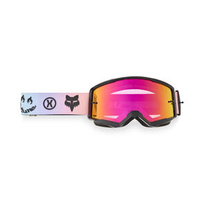 FOX RACING MOTO 2025 MX MAIN HELLO FUTURE GOGGLE-LIGHT BLUE