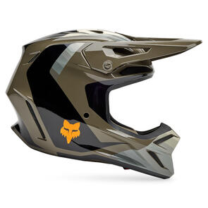 FOX RACING MOTO 2025 MX V3 FADE HELMET BROWN/BLACK