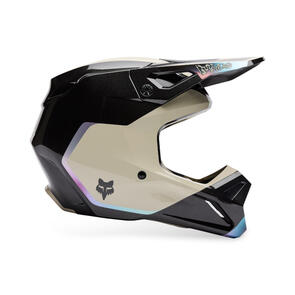 FOX RACING MOTO 2025 MX V1 HELLO FUTURE HELMET BLACK