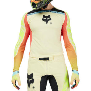 FOX RACING MOTO MOTO FLEXAIR ELEVATED LE JERSEY-LEMONADE