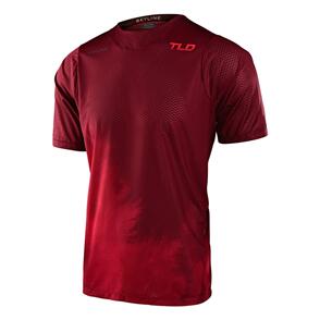 TROY LEE DESIGNS 2023 SKYLINE AIR SS JERSEY FADES WINE