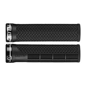 DEITY COMPONENTS DEITY - LOCKJAW LOCK-ON GRIPS - BLACK W/ BLACK CLAMP