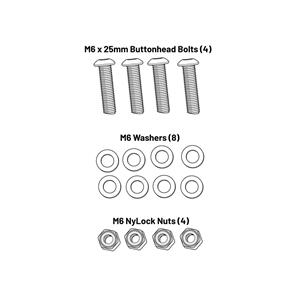 OLD MAN MOUNTAIN HARDWARE KIT 1, DROPOUT HARDWARE