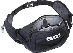 EVOC HIP PACK 3L, BLACK (WITHOUT BLADDER)