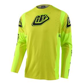 TROY LEE DESIGNS 2023 SE ULTRA JERSEY SEQUENCE FLO YELLOW