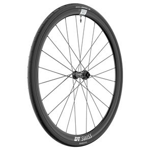 DT SWISS E 1800 SPLINE 700C FRONT WHEEL WITH CONTI AERO 111 TYRE CL 12/100 WTS