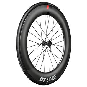 DT SWISS FRONT ARC 1100 80 DICUT WITH CONTI AERO 111 TYRE, 700C WHEEL CL 12/100 WTS