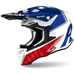 AIROH TWIST 2.0 TECH BLUE GLOSS HELMET 