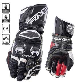 FIVE RFX KEVLAR RACE BLACK/WHITE GLOVES
