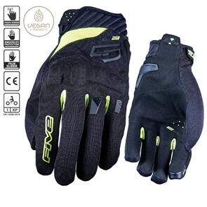 FIVE RS3 EVO BLACK/FLURO YELLOW GLOVES