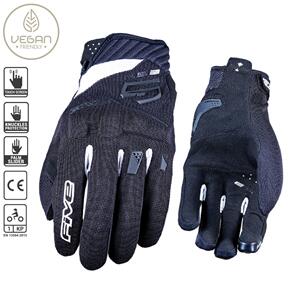 FIVE RS3 EVO KIDS BLACK/WHITE GLOVES 