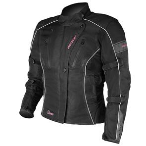MOTODRY WOMESN SIENA JACKET BLACK/MAGENTA 