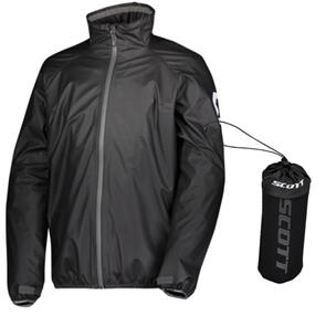 SCOTT RAIN JACKET ERGONOMIC PRO DP BLACK 