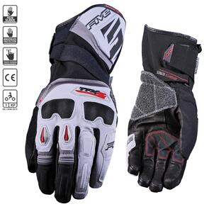 FIVE TFX WP GREY/RED GLOVES