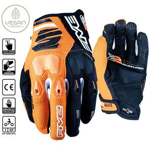 FIVE E2 ORANGE BLACK GLOVE 