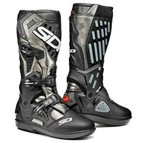 SIDI ATOJO SRS LEAD GREY/BLACK MX BOOTS 