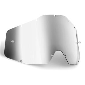 FMF POWERBOMB/POWERCORE LENS ANTI-FOG SILVER MIRROR