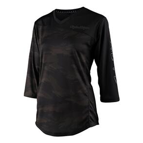 TROY LEE DESIGNS WOMENS MISCHIEF JERSEY BRUSHED CAMO ARMY