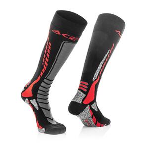 ACERBIS X PRO SOCKS BLACK/RED