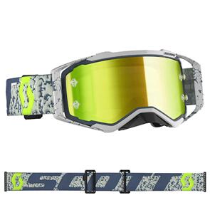 SCOTT PROSPECT GOGGLE DARK GREY/GREY YELLOW CHROME WORKS LENS SCOTT