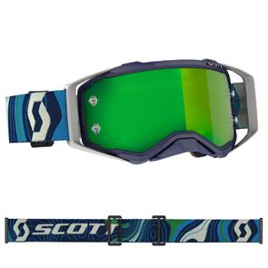 SCOTT PROSPECT GOGGLE BLUE/GREEN GREEN CHROME WORKS LENS SCOTT