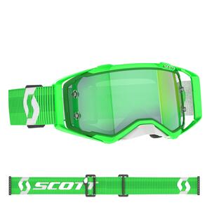SCOTT PROSPECT GOGGLE GREEN/WHITE GREEN CHROME WORKS LENS SCOTT
