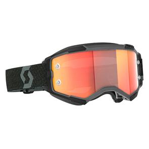 SCOTT *FURY GOGGLE BLACK/ORANGE CHROME WORKS SCOTT