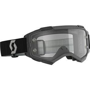 SCOTT *FURY GOGGLE DARK GREEN/WHITE SILVER CHROME WORKS SCOTT