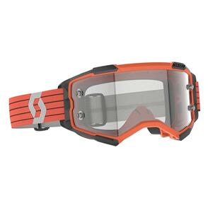 SCOTT *FURY GOGGLE CLEAR ORANGE/GREY CLEAR WORKS SCOTT