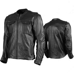 SPEED & STRENGTH BAND OF BROTHERS LEATHER JACKET BLACK 
