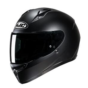 HJC C10 SEMI FLAT BLACK ROAD HELMET