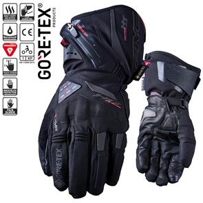 FIVE HG PRIME GTX HEATED GLOVES BLACK WATERPROOF