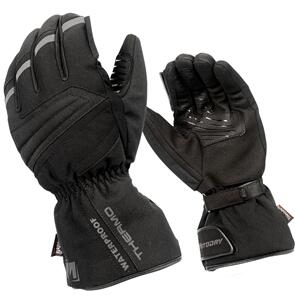 MOTODRY THERMO GLOVES BLACK 