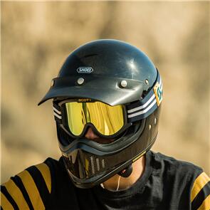 SCOTT 89X ERA GOGGLE BLUE/WHITE YELLOW CHROME LENS SCOTT