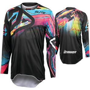 ANSWER ELITE SPECTRE JERSEY IRIDIUM/BLACK 