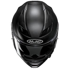 HJC F71 SEMI FLAT BLACK ROAD HELMET 
