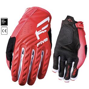 FIVE MXF3 EVO RED GLOVES
